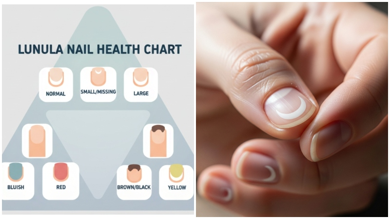 Lunula Nail Health Chart Meaning Signs