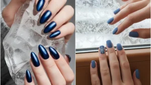 Blue Winter Nail Ideas