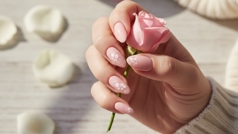 Elegant Pink Nail Designs