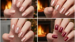 Simple Christmas Nails
