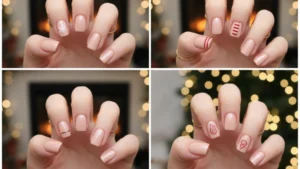 Simple Christmas Nails