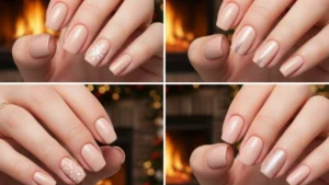 Simple Christmas Nails