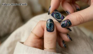 Galaxy-Inspired Nails
