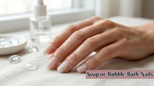 Soap or Bubble Bath Nails