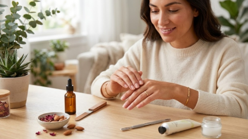 how to care for weak nails